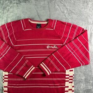 Vintage Y2K Sean John Striped Pullover Crew Neck Long Sleeve Casual Top XXL